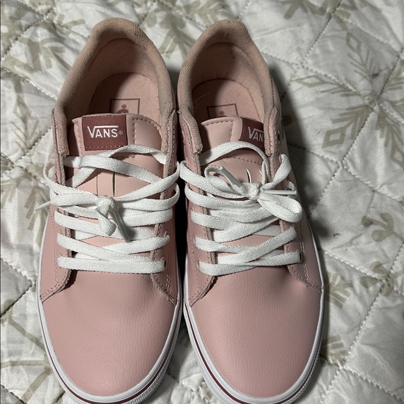 Vans Women's Blush Pink Sneakers - Picture 2 of 7